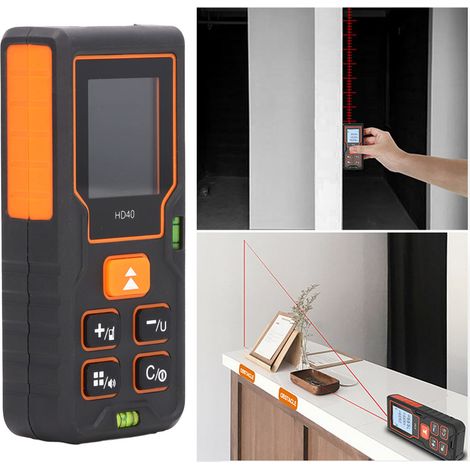 Télémètre HD40, télémètre laser infrarouge, règle électronique laser (1/5)