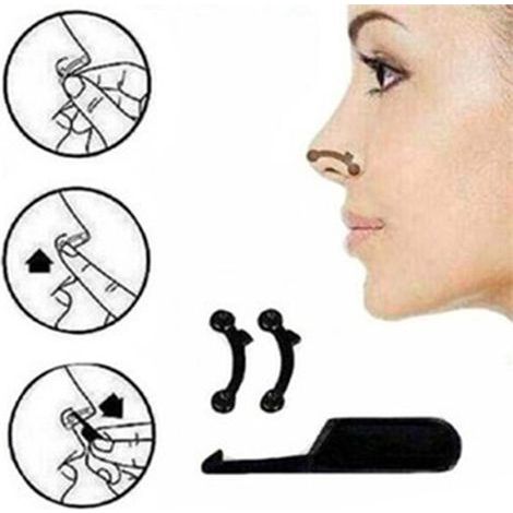 Redresseur Nasal Invisible, Correcteur de Nez Non Douloureux pour un Profil Parfait, Accessoire Beauté Cosmétique (1/3)