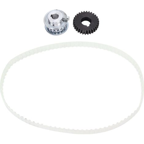 Kit de Poulie Synchrone Fermée 30T avec Courroie de Distribution pour Tour (3 Pièces) (1/5)