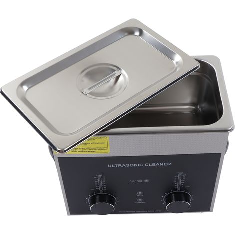 Ultraschallreinigungsgerät 3L Edelstahl, Ultraschall-Uhrenreiniger für Laborbedarf, Dentalgeräte, EU-Stecker, 220 V (1/5)
