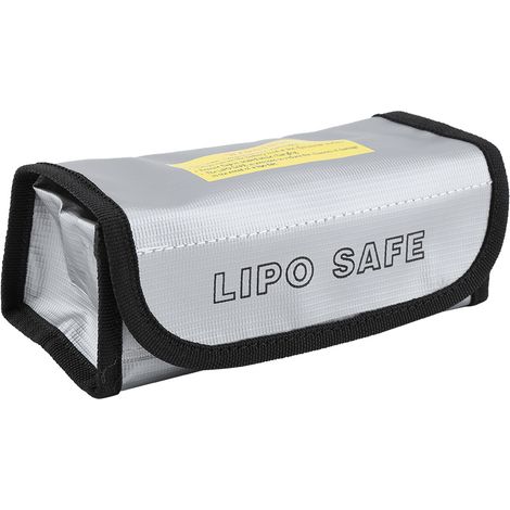 Sac ignifugé pour batterie LiPo, sac de sécurité anti-explosion, pochette de protection pour chargeur (1/5)