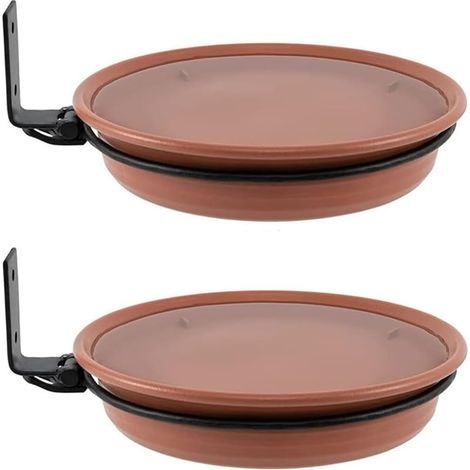 Bird feeder, bird feeder, bird bath, removable, adjustable, wall-mounted bird feeder with capacity, for outdoor use (1/5)