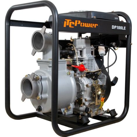 DP100LE Motobomba Diesel 100 mm ITCPower arranque eléctrico (1/5)