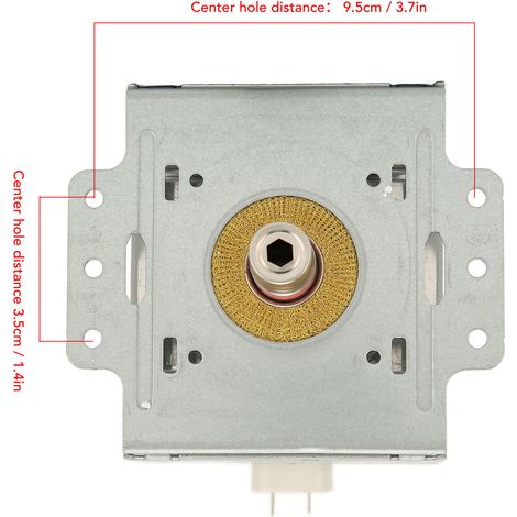 Ortviai Tube magnétron pour four micro-ondes Midea 2M219J en acier inoxydable, remplacement précis (1/4)