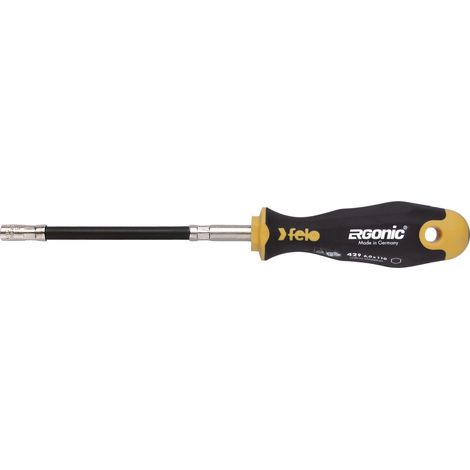 ERGONIC Bithalter Schraubendreher mit flexibler Stange 1/4" Felo 42963540 (1/4)