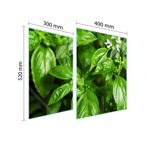 PLACA PROTECTORA DE VIDRIO PARA ESTUFA 70x52 BASIL (1/5)