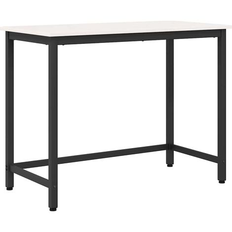 Maison Exclusive - Tisch Weiß 100 x 50 x 77 cm Ingenieure Holz un