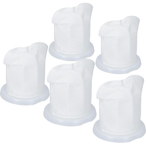 BRAVIX 5 filtres à poussière adaptés au Vorwerk Kobold VC100 Set de filtres Aspirateur à batterie VC100 VC 100 Filtre d'aspirateur Pièces de rechange Aspirateur à main Unité de filtre Accessoires (1/4)