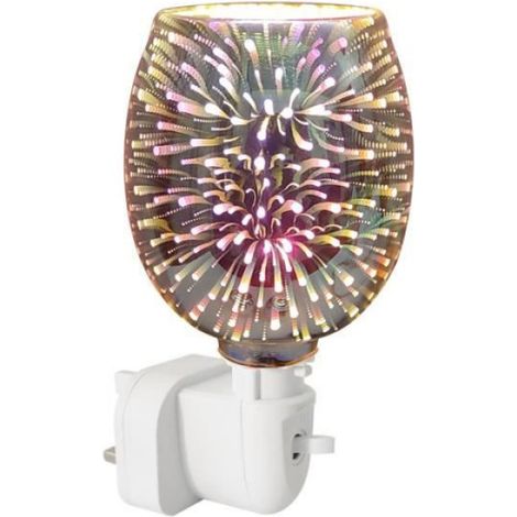 Brûleur De Parfum - Électrique - Lampe 3D - Pour Intérieur Chambre Bureau Studio Yoga - 1 Pièce (1/4)