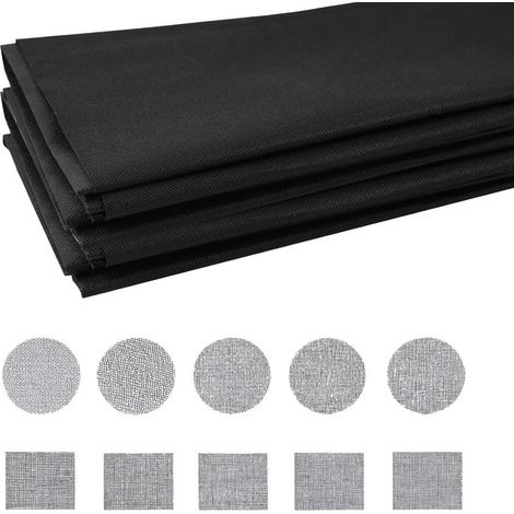 Grand filtre en tissu non tissé avec filet de drainage, insert imperméable pour jardinière (1/5)