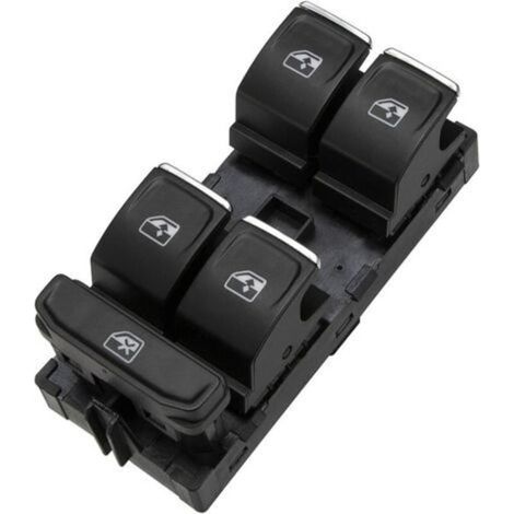 Interrupteur de Fenêtre Golf Mk7, KASturbo Bouton Lève Vitre pour Passat Touran Tiguan Arteon Karoq Kodiq Leon 5G0959857 (1/5)