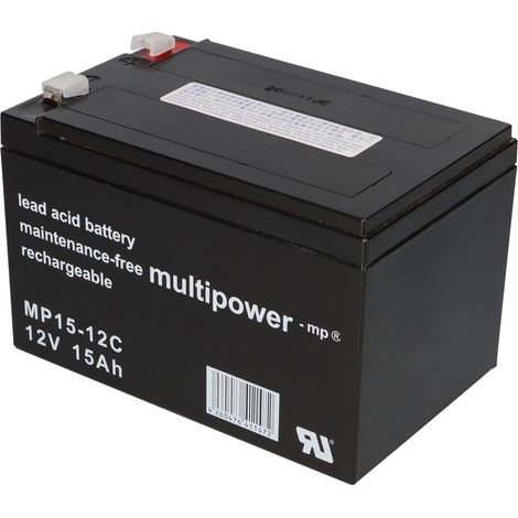 Elektro-Roller-Scooter Batterie Akku 12V 15 AH MP (1/5)