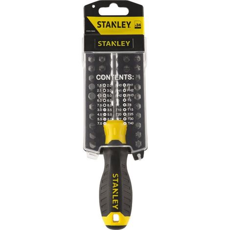 Portainserti bit 35 pezzi Stanley