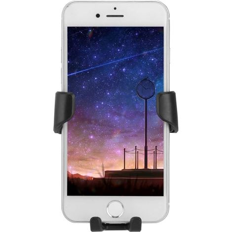Car Phone Holder with Motion Detection and Anti-Slip Design, Phone Mount for Air Vent/Dashboard, Compatible with Smartphone Models (1/5)