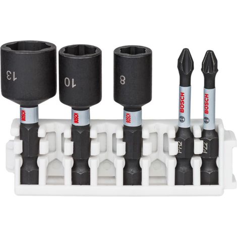 Punta Atornillado Impact Ph2Pz2:50. Llaves:81013:Insert BOSCH 2608522350 (1/4)