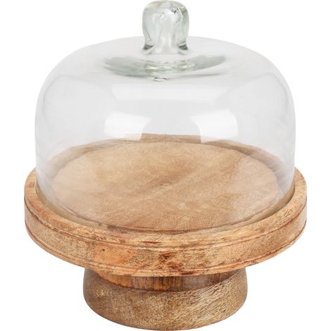 Etagere aus Mangoholz, Ø 19 cm (1/5)