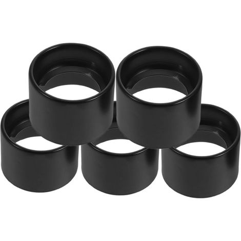 5 pièces Anneaux Adaptateurs Métalliques pour Abat-jour Compatible Douilles Céramique Filetage Pouce Accessoires Lumineux Polyvalents et Décoratifs (1/5)