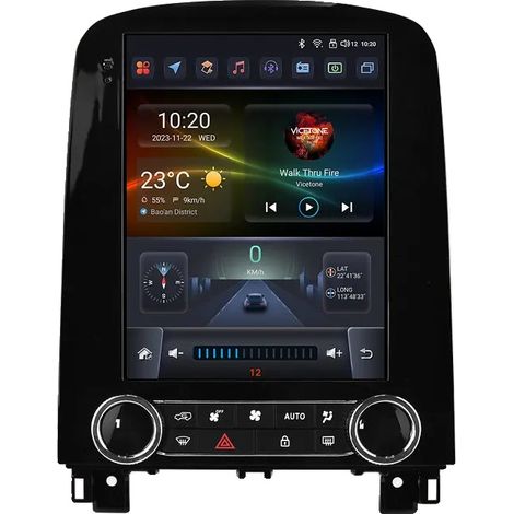 Autoradio, touchscreen, supporto multimediale, compatibile con Renault Scénic 2013-2024, navigazione GPS, S2 AHD AIPro (1/2)