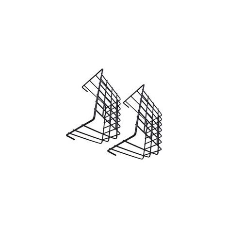 Paniers suspendus en filet, étagères suspendues en filet, crochets pour étagères en filet, crochets pour étagères, panneaux perforés pour magasins et supermarchés (1/3)