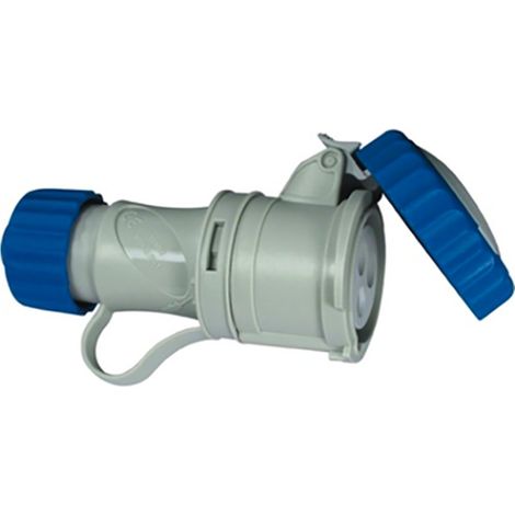 PRESA INDUSTR. 230V 16A 2P+T IP67 INNESTO RAPIDO CEE FANTON