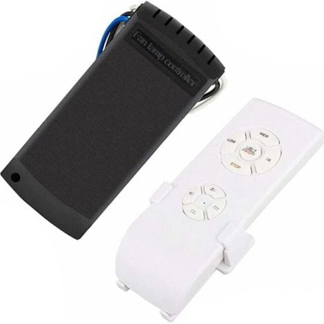 Kit Télécommande Ventilateur Plafond WiFi Intelligent Contrôle Application Vitesse Ajustable Maison Connectée 220V (1/4)