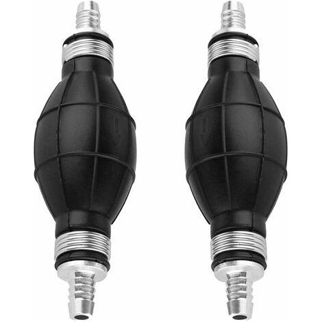 Poire Damorcage Carburant Pompe 8mm, 2 pièces Poire Damorcage Carburant Pompe bateaux pour carburants, automobile, jardin, véhicule de karting