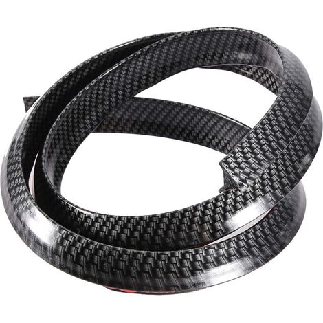 de Roue de Voiture Sourcils Protecteur,Carbone Protection Roue Extension D'enjoliveur élargisseur de Garde-boues Universel de Garde de Roue d'arc Protecteur de Roue (1/5)