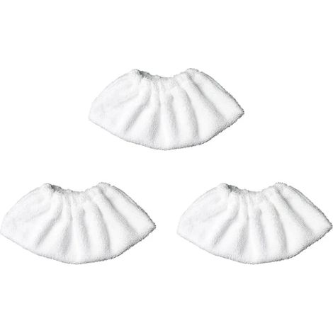(3 pièces) Chiffons de nettoyage pour balai vapeur Karcher EasyFix SC2, SC3, SC4 et SC5 - Accessoires de rechange (1/4)
