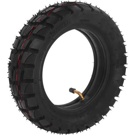 Pneu 10 Pouces pour Scooter Électrique avec Chambre à Air 10x2.5, Tube Gonflable 255x80 de Rechange
