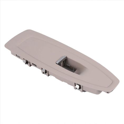 Cache de panneau de comando de verrouillage de vitre côté passer para BMW, beige (1/5)