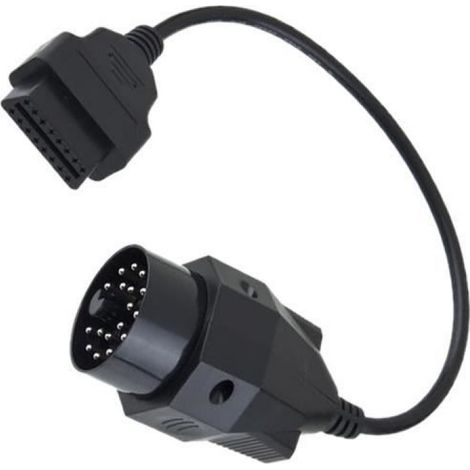 Adaptateur OBD2 - 20 Broches vers 16 Broches - Pour Véhicules BMW avec Prise Diagnostic 20 Broches - 1 Pièce (1/3)