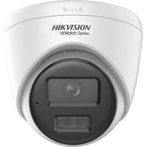 Hikvision HiWatch HWI-T020H Telecamera IP Turret Dome 1080P 2MP Ottica Fissa 2.8mm H.265+ PoE OSD IP67