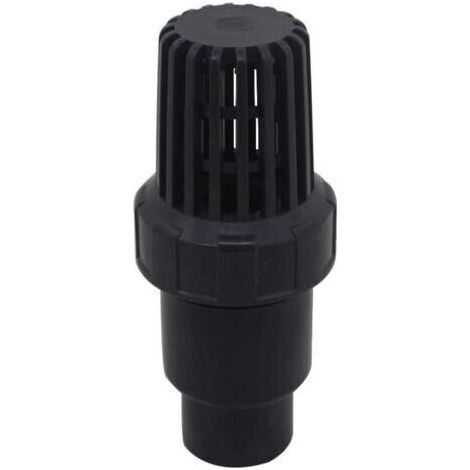 Clapet pied clapet anti retour a boule aspiration 25 32 40 mm clapet crepine anti retour antiretour pvc piscine pompe (Diamètre Intérieur 40mm)