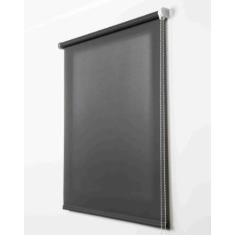 STOR PLANET - ROLL-UP - TENDA A RULLO FILTRANTE TRASLUCIDA COLORE GRIGIO ASFALTO - 100X180cm