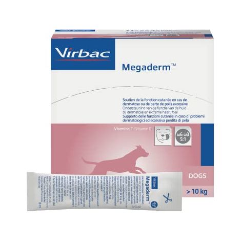 Virbac Dog Megaderm &gt 10 Kg - Confezione 28 Bustine - (1/4)