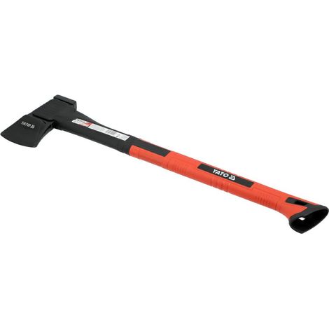 YATO, modelo YT-79972, Hacha de desbaste 1600g, ideal para dividir troncos grandes con facilidad, diseño robusto y ergonómico para trabajos forestales exigentes. (1/2)
