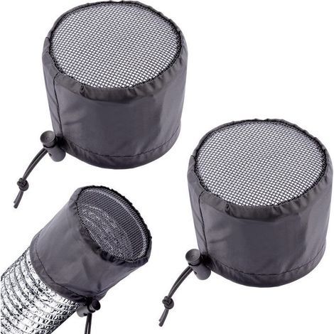 2 Pcs 6 in Couverture de Ventilation pour Tente de Culture Couvercle de Filtre de Conduit couvercle de ventilation pour salle de bain, serre extérieure, camping-car, cuisine, buanderie intérieure (1/5)