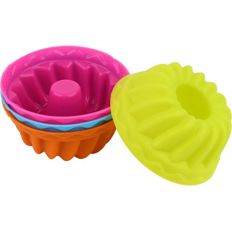 Lot de 12 Moules à Muffins Silicone Mini Citrouille Antiadhésifs pour Cupcakes et Pâtisserie (1/5)