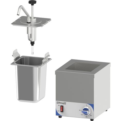 Aparato casselin gn1/6 200 W capacidad 2,5 litros