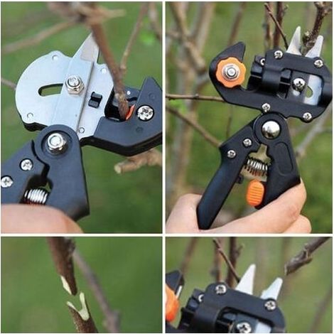 Greffoir et pince à greffer ensemble d'outils de greffe de jardin domestique sécateur professionnel (1/4)