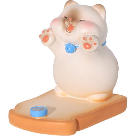 de téléphone portable en résine mini en forme de chat mignon (1/5)