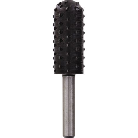 Trapano rotativo cilindrico arrotondato per legno 14mm x altezza 35mm - Scid