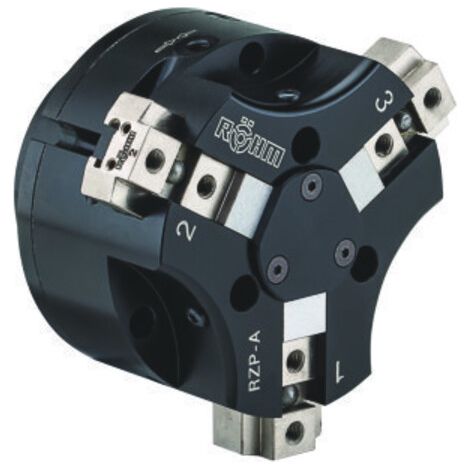 Röhm RZP-A 100/3-1 GA, Zentrischgreifer, großer Backenhub, Greifkraftsicherung Außenspannung - 434900 (1/5)
