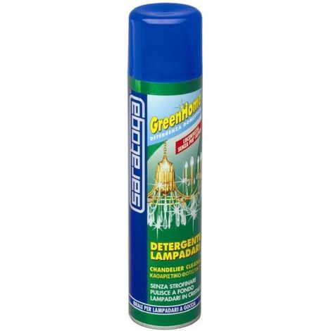 SARATOGA DETERGENTE PER LAMPADARI GREENHOME ML.400