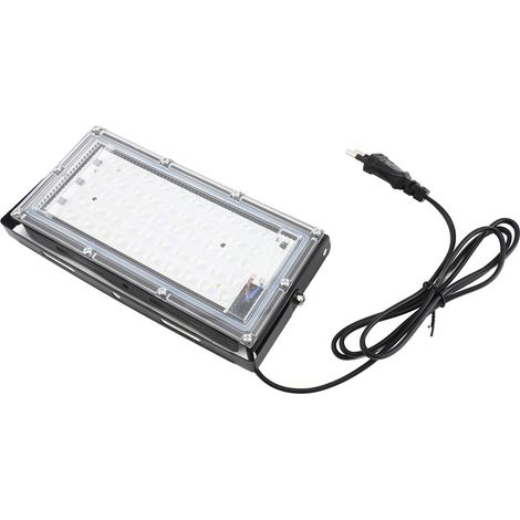 395 nm 50 W Projecteur Lumière Noire IP66 Extérieur Haute Puissance UV pour Soirée Néon Scène Durcissement Colle Résine Peinture (1/5)