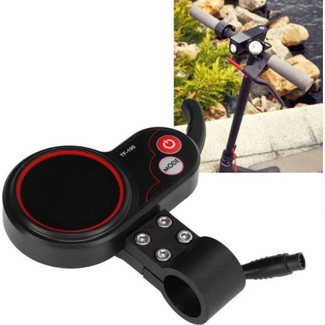 Zerone Écran TF‑100 Instrument de communication à 6 broches avec écran 48V TF‑100 pour contrôleur de scooter électrique (1/4)