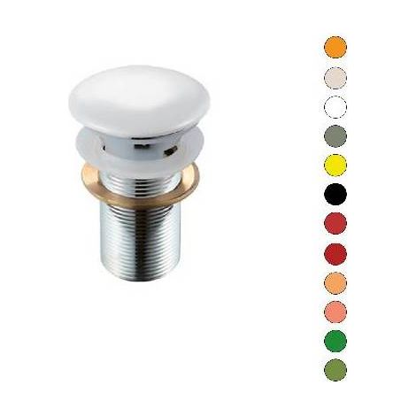 PILETTA CLICK-CLACK LAVABO "FANCY" SENZA TROPPO PIENO Misura: Salmone