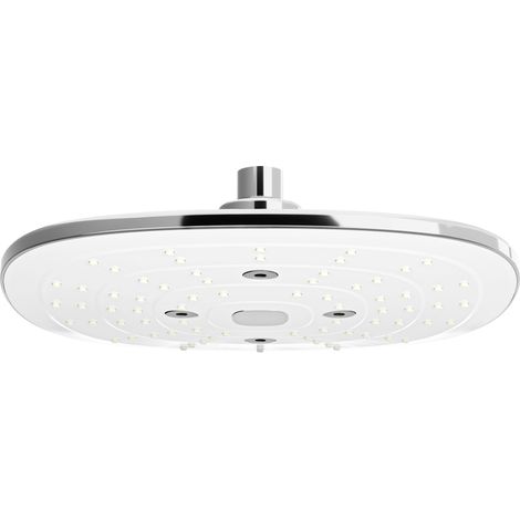 Mexen D-17 soffione doccia 24x24 cm, cromo/bianco - 79717-02 (1/3)