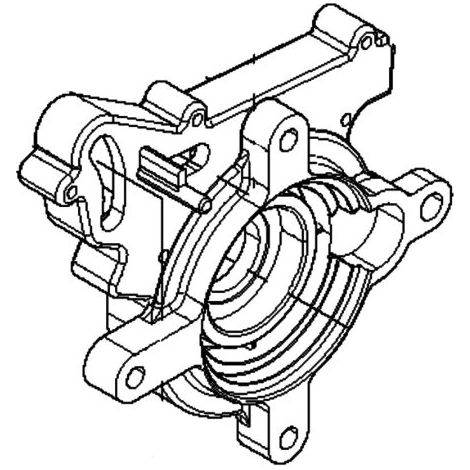 SCATOLA INGRANAGGI 582486801 ORIGINALE HUSQVARNA