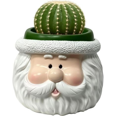 Petit Pot Décoratif Multifonction en Résine pour Noël (1/5)